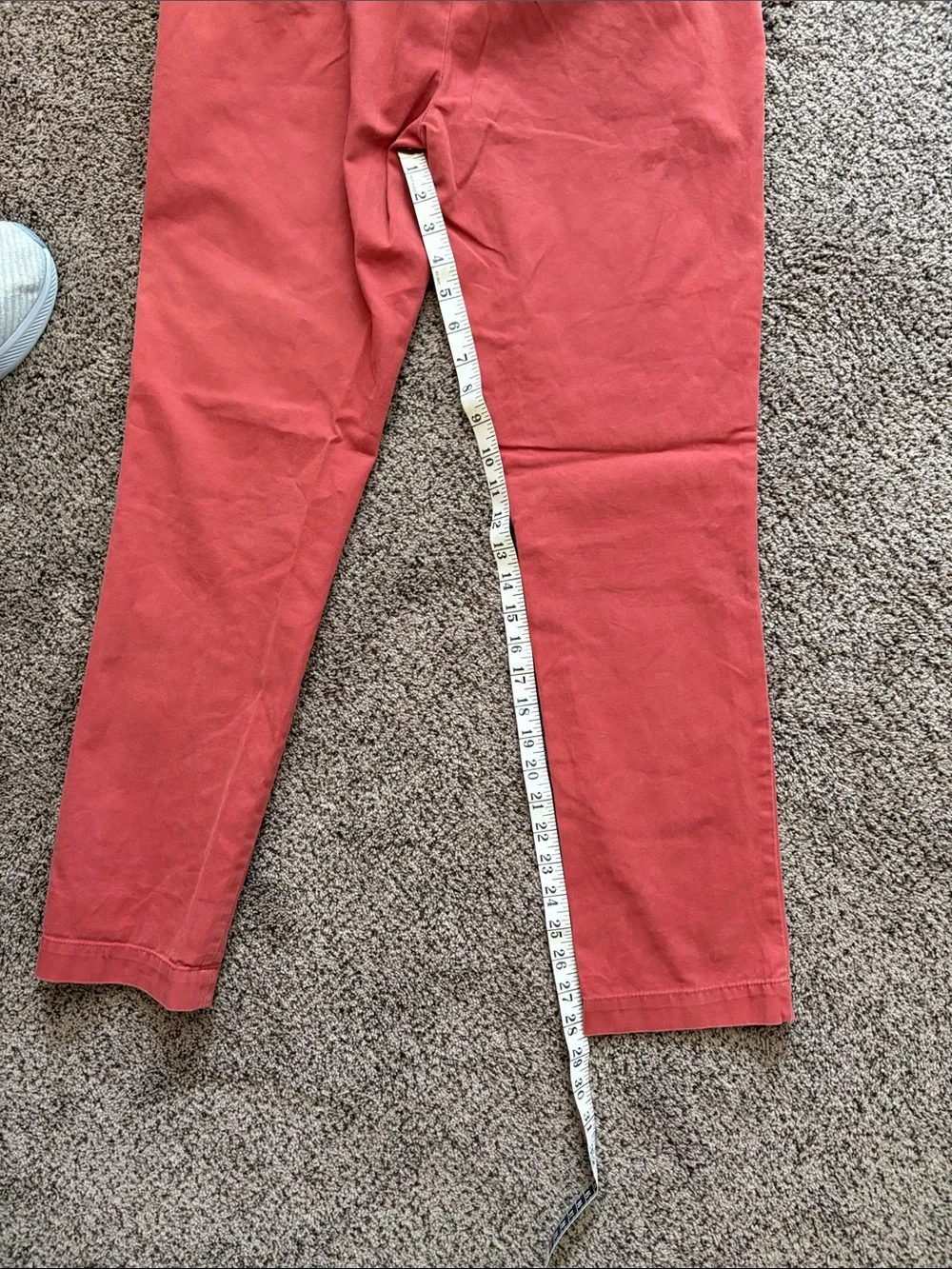Banana Republic Men's Coral Chino Pants